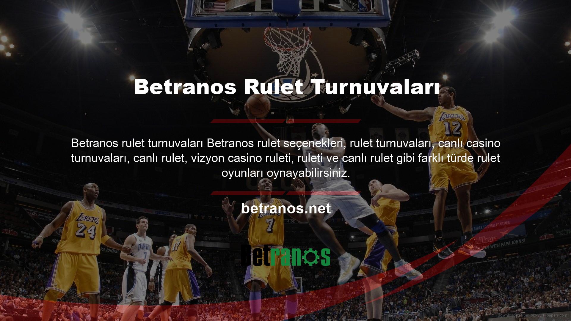 Betranos ile çevrimiçi rulet oynayabilirsiniz, bu da ne kadar para kazandığınızı, ne kadar kaybettiğinizi ve ne kadar eğlendiğinizi etkileyen gerçek oyunlara katılmanızı sağlar